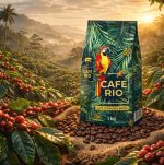 CAFE RIO  BRAZYLIA Kawa ziarnista 1kg ARABICA 100% - obrazek 4
