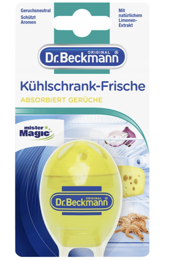 Dr. Beckmann Odświeżacz do lodówki pochłaniacz zapachów cytrynowy