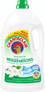 Chante Clair Płyn do prania UNIWERSALNY Muschio Bianco 3,6 l 80 prań - obrazek 2