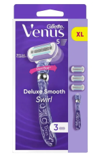 MASZYNKA VENUS GILLETTE DELUXE SMOOTH SWIRL+ 3 WKŁADY