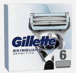 Wkłady do maszynki Gillette Skinguard Sensitive 6 sztuk - obrazek 2
