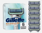 Wkłady do maszynki Gillette Skinguard Sensitive 6 sztuk