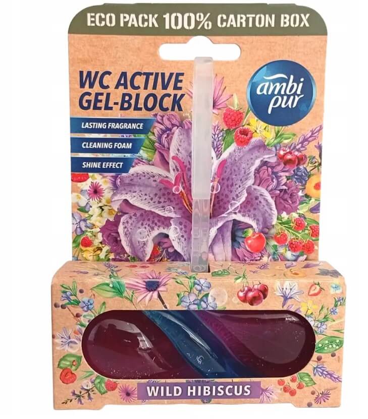 AMBI PUR Zawieszka żel do WC Wild Hibiskus 45g