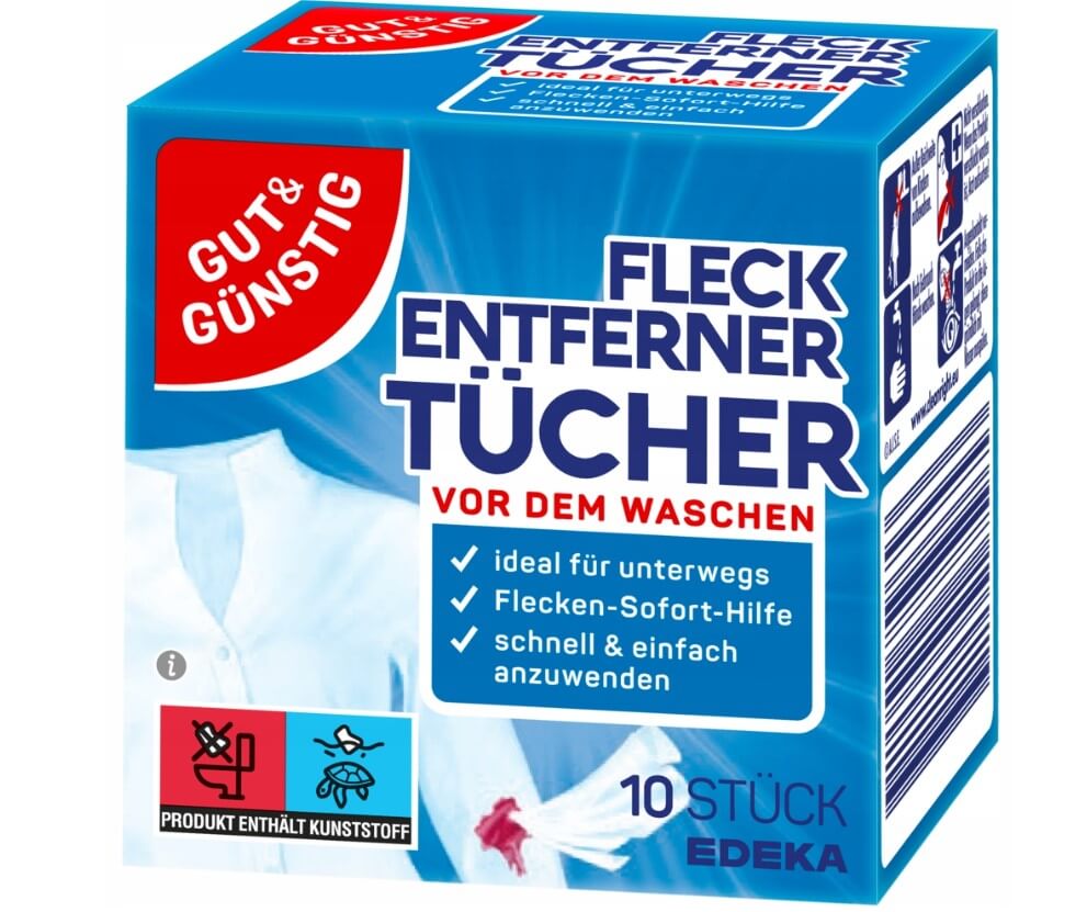 G&G chusteczki odplamiające 10 szt.
