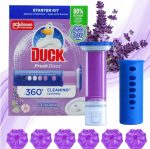DUCK WC DISCS 36ML 6 SZT LAVENDER - KRĄŻKI ŻELOWE DO WC - STARTER