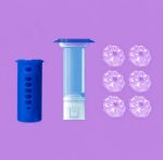 DUCK WC DISCS 36ML 6 SZT LAVENDER - KRĄŻKI ŻELOWE DO WC - STARTER - obrazek 2