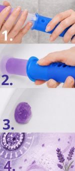 DUCK WC DISCS 36ML 6 SZT LAVENDER - KRĄŻKI ŻELOWE DO WC - STARTER - obrazek 5