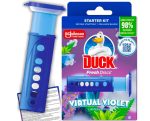DUCK WC DISCS 36ML 6 SZT VIRTUAL VIOLET - KRĄŻKI ŻELOWE DO WC - STARTER - obrazek 3