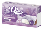 Q LOVE Taro Velvet Mochi 80g – Japońskie Ciasteczka Mochi Słodkie Taro