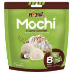 ROYAL FAMILY Creamy Coconut Mochi 120g – Japońskie Ciasteczka Ryżowe z Kremem Kokosowym