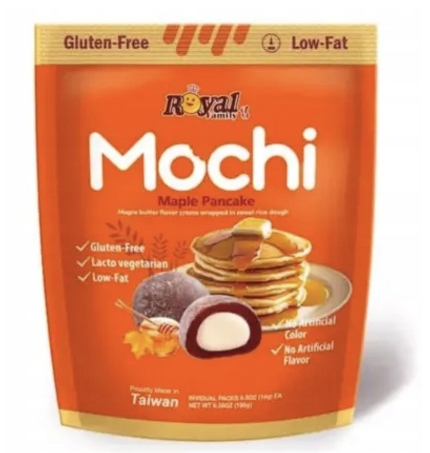 Royal Family Mochi Maple Pancake japońskie ciasteczka ryżowe syrop klonowy
