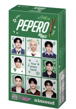 LOTTE PEPERO Almond x STRAY KIDS – Koreańskie Paluszki w Czekoladzie z Migdałami