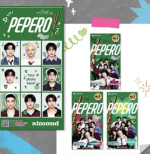 LOTTE PEPERO Almond x STRAY KIDS – Koreańskie Paluszki w Czekoladzie z Migdałami - obrazek 2