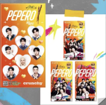 LOTTE PEPERO Crunchy x STRAY KIDS – Koreańskie Paluszki w Czekoladzie z Chrupkami - obrazek 2