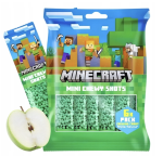 MINECRAFT Mini Chewy Shots Apple 6x Pack – Cukierki Do Żucia Jabłkowe - obrazek 2