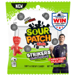 SOUR PATCH KIDS Strikers Black Raspberry 90g  Żelki Czarna Malina