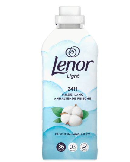 Lenor Light Frische Baumwollblüte Płyn do Płukania 36 prań